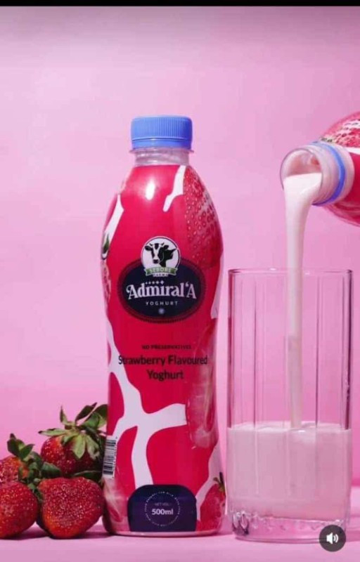 Admiral'A Strawberry Flavoured Yoghurt